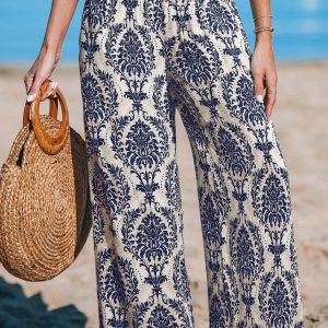 Gilded Sands Ornate Pants