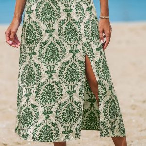 Boho Paisley Cover-Up Sarong