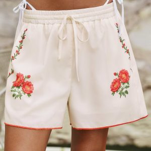 Austin Playlist Floral Shorts