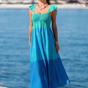 On a Journey Ombre Maxi Dress