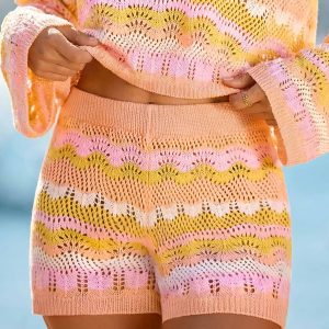 Pixels Cover-Up Shorts