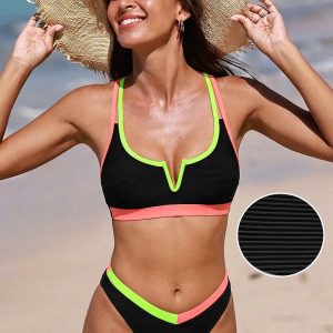 Freestyle Black Bikini Set