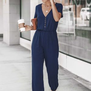 Adventure Novel Blue Jumpsuit
