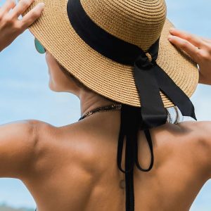 Beach Club Sweetheart Straw Hat