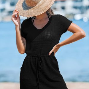 So Humble Black Mini Dress