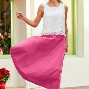 Runway Pink Skirt