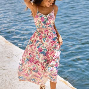 Cherubim Paisley Maxi Dress