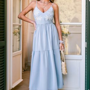 Malibu Girl Tropical Maxi Dress