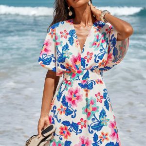 Just Because Floral Mini Dress