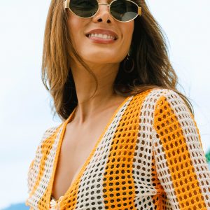 Incognito Gold-Tone Sunglasses