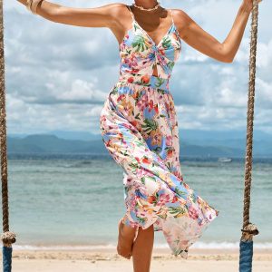Total Betty Tropical Maxi Dress