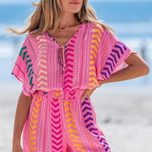 Light & Easy Abstract Romper
