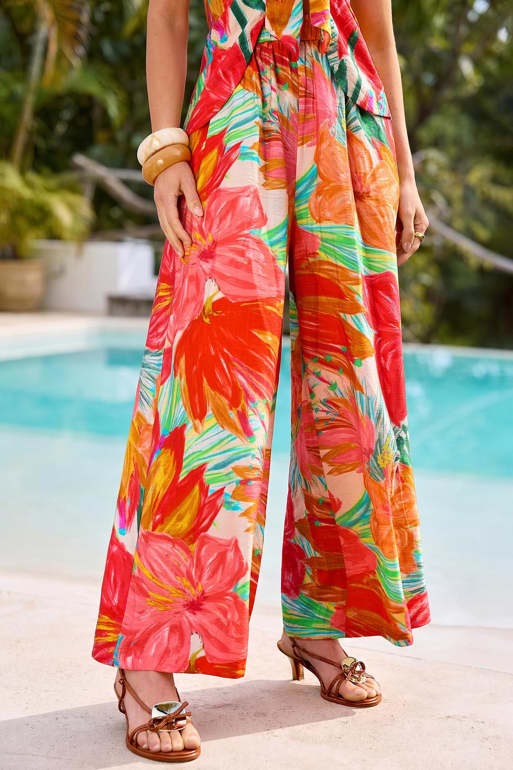 Just Like Spring Floral Pants