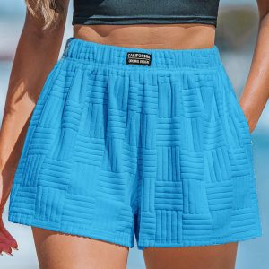 Cali Coast Blue Shorts