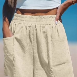 Seaside Air Cream Shorts