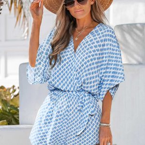 Perspective Ornate Romper