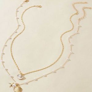Cabana Nights Gold-Tone Necklace Set