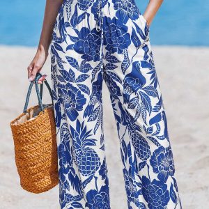 Overcast Floral Pants
