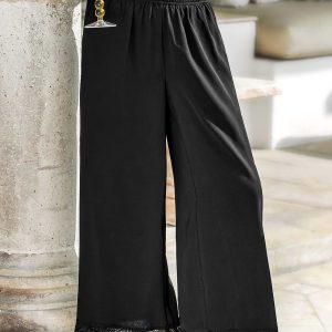 Unmatched Black Pants