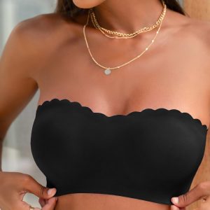 Just Between Us Black Bra