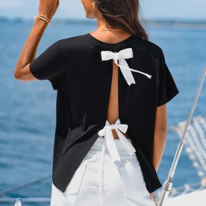Contradiction Black Tee