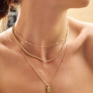 Finer Things Gold-Tone Necklace Set