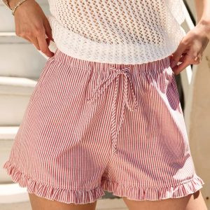 Calm & Collected Striped Shorts
