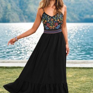 Bloom On Floral Maxi Dress
