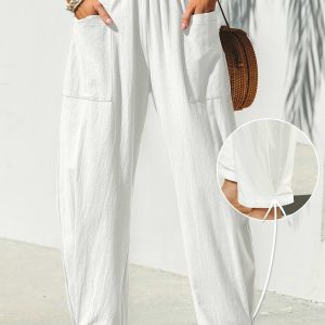 Seaside Escape White Pants