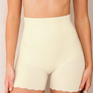 Flexible Beige Shapewear Shorts