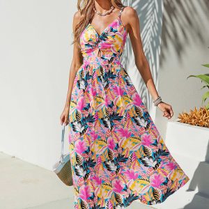 Adrenaline Tropical Maxi Dress