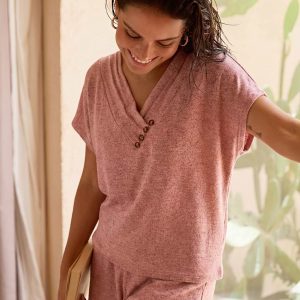 Wide Awake Pink Pajama Set