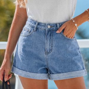 Good Mood Only Denim Shorts