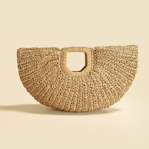 Hawaiian Sunset Straw Bag