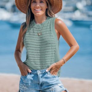 Surf Sesh Green Cover-Up Top