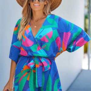Wild Zephyr Tropical Romper